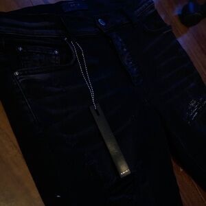 AMIRI Black Skinny Jeans